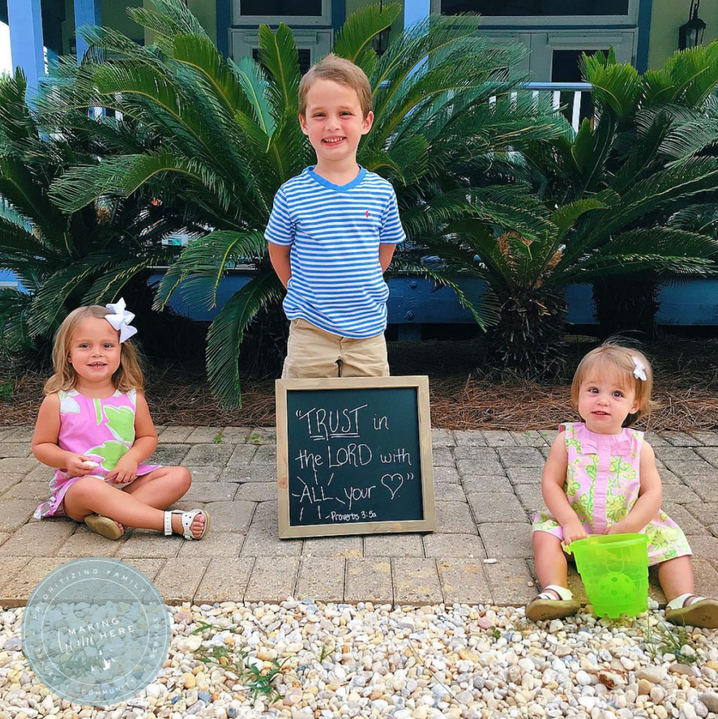 weekly memory verses, making home here memory verse of the week, verse of the week, practicing scripture with your kids, list of bible verses for kids