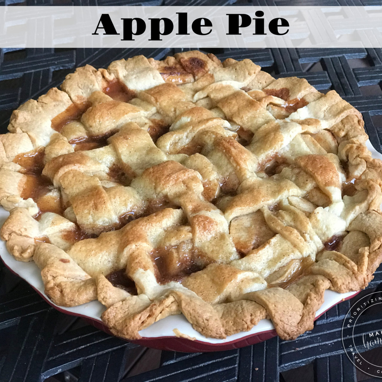 Apple Pie Recipe