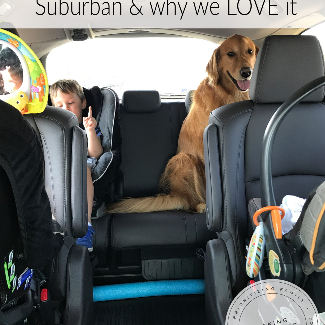 Why we chose a minivan over a Suburban & why we LOVE it