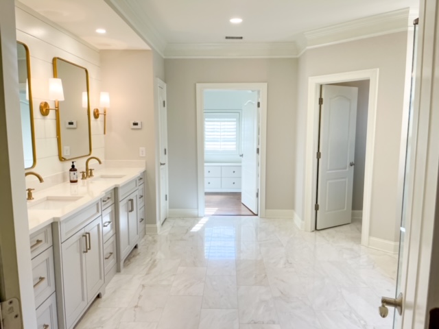 master bathroom makeover, master bathroom before and after, master bathroom renovation, master bathroom reno