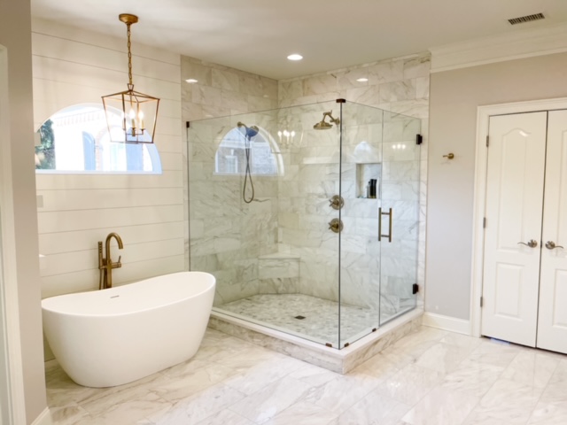 master bathroom makeover, master bathroom before and after, master bathroom renovation, master bathroom reno